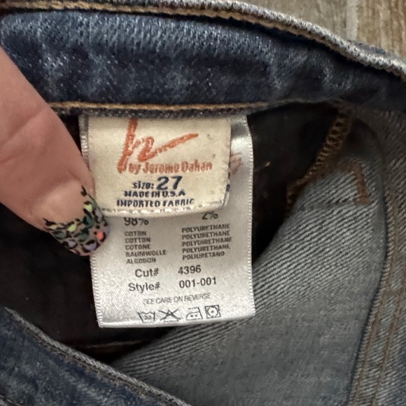 Citizens Of Humanity Low Rise Blue Boot Cut Jeans - Picture 6 of 12